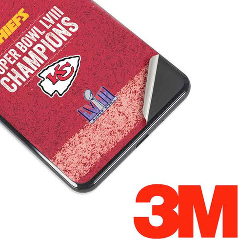 NFL Chiefs Super Bowl LVIII Champions Google Pixel 3 XL Skin